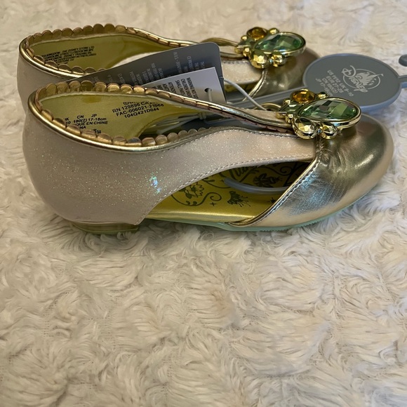 Disney Tiana Dress Up Shoes Size 11/12 - Picture 6 of 8